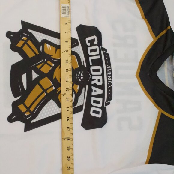 NEW Men's Colorado Buffaloes Shedeur Sanders White Hockey Jersey Size Large - Picture 4 of 7